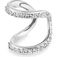 Cai Ear Cuff 925/- Sterling Silber Topas weiß 0,9cm Glänzend 0,004ct/pc. CAI Weiß