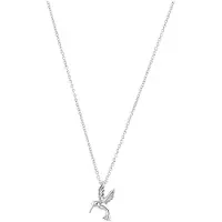 Amor Kette mit Anhänger für Damen, 925 Sterling Silber | Kolibri amor Silber