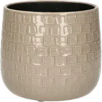 Mica Decorations Übertopf Floyd Ø 13 x 15 cm grau GLO692360618