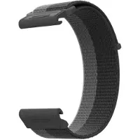 Coros -Armband, 26 mm, schwarzes Nylon