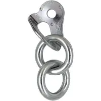Fixe Climbing Gear Type C Fixe1 M10 316l Standplatz Grau Grau One Size