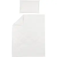 Meyco Uni Bettbezug Off White 140 x 200 / 220 cm