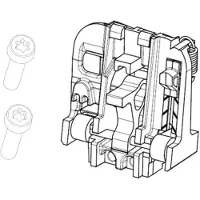 Bosch Montage-Kit Halter PowerTube 500/625/750 horizontal/vertikal - sichere ....