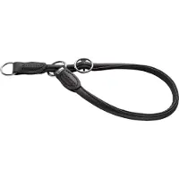 Hunter Dressur-Halsband Round & Soft Schwarz M