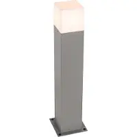QAZQA Moderne Stehende Außenleuchte Grau 50 cm IP44 Dänemark