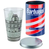 Jurassic World JURASSIC PARK - Barbasol - Verre dans une Boite Métal - 400ml