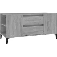 vidaXL TV-Schrank Grau Sonoma 102x44,5x50 cm Holzwerkstoff