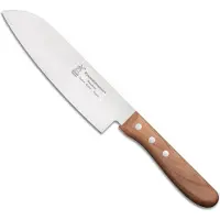 Robert Herder Santoku Messer 16,5 cm Rotbuche