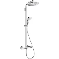 Hansgrohe Croma Varia Top Regendusche-Set Chrom