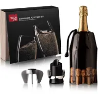 VacuVin Champagner-Set Vacu Vin Geschenkbox