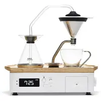 Joy Resolve BARISIEUR Designer Kaffeemaschine Tee Timer mit Weckfunktion weiß