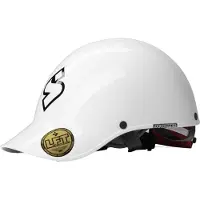 Sweet Protection Sweet Strutter Freestylehelm Kajakhelm mit Schirm - Gloss White, M/L