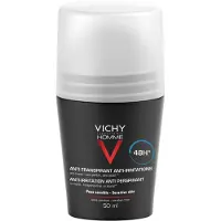 VICHY 3337871320379, Männer, Antitranspirant, 50 ml, 48 h, Empflindliche Haut, Beruhigend