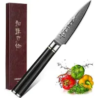 HEZHEN - Damast-Schälmesser - B1Z Classic Serie