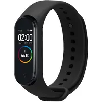 IMoshion Silikon Sportarmband für Xiaomi Mi Band 3 / 4 - Schwarz
