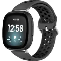 IMoshion Pr2199 für Fitbit Versa 4 / 3 / Sense (2) - Grey / Black