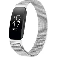 IMoshion Mailändische Magnetarmband für das Fitbit Inspire - Größe S - Silber