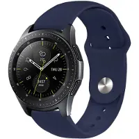 IMoshion Silikon Sportarmband für Samsung Galaxy Watch 7 (40/44mm) - Dunkelblau