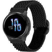 IMoshion Elastisches Nylonarmband - Universelle 22 mm Anschluss - Schwarz