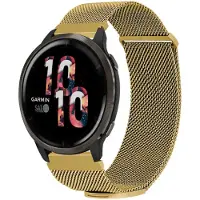 IMoshion Magnetisches Milanaise Armband - Universelle 22 mm Anschluss - Größe M - Gold