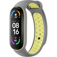IMoshion Pr2202 für Xiaomi Mi Band 5 / 6 - Grey & Lime