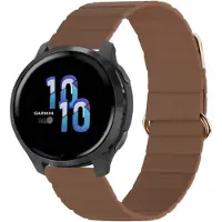 IMoshion Magnetlederarmband - Universelle 22 mm Anschluss - Braun