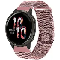 IMoshion Magnetisches Milanaise Armband - Universelle 22 mm Anschluss - Größe S - Rosa