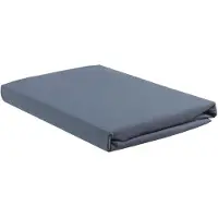 Beddinghouse Spannbettlaken Grey Blue (Jersey)-180 x 200/220 cm