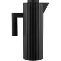 Alessi Thermoskanne Plissé Black 1 L