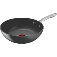 Tefal Renew+ C42419, Rund, Wok-/Bratpfanne, Grau, Keramik, Aluminium, 3,67 l