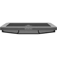 Magic Circle Pro Rechteckige Bodentrampolin Pro Grau 214 x 305 cm