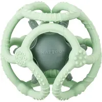 Nattou Soft Silicone Aktivitätsball,Grün