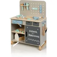 MUSTERKIND Werkbank Fagus, grau