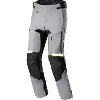 Alpinestars Bogota' Pro Drystar 3 Jahreszeiten Hose Dunkelgrau Gelb Fluo Größe 3XL