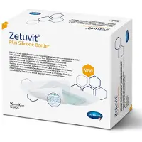 Hartmann Zetuvit Plus Silicone Border Wundauflage 15x25 cm 1 St