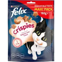 Felix Crispies Lachs & Forelle Katzensnack (45 g)