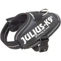 Julius-K9 Julius K9 - Hundegeschirr - anthrazit - Baby 2 - 33-45 cm