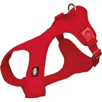 Trixie Comfort Soft Touren-Geschirr - rot - 28–40 cm/15 mm