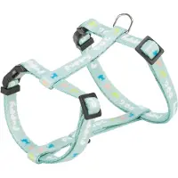 Trixie Junior Welpen-H-Geschirr mit Leine - mint - 27–45 cm/10 mm