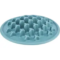Trixie Slow Feeding Pillars Essmatte, blau