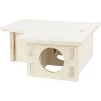 Trixie mehrstöckiges Haus für Kleintiere - 3 Zimmer - 25 x 10 x 25 cm