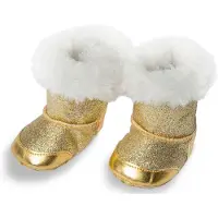 Heless puppenschuhe Stiefel Mädchen 38-45 cm Polyester gold