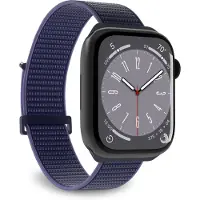 Puro Nylon Sport - Pasek do Apple Watch 42/44/45/49 mm (Granatowy)