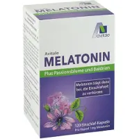 Avitale Melatonin+Passionsblume+Baldrian Kapseln