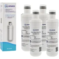Allspares Wasserfilter für Kühlschrank geeignet für , LG LT1000P, AGF80300704, ADQ747935, ADQ74793504, ADQ74793501, MDJ64844601, LT1000PC, LT1000PCS, AS-FF210