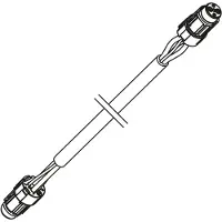 Bosch Akkukabel 400 mm (BCH3910_400) - zuverlässige Verbindung für -Akku....