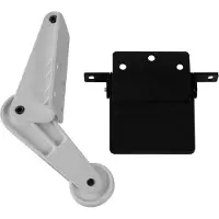 Hailo Türöffner 3692021 Kick and Go Fußpedal Drehtür mit Türschnapper Abfallsystem