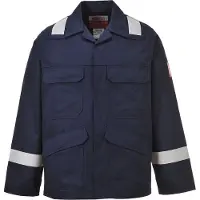 Portwest Arbeitsjacke Flammhemmend FR25" Bizflame Plus - Marine XXL"