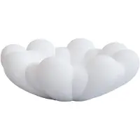 101 Copenhagen Bloom Tablett/Gericht Big Bone Weiß - , Weiß, Keramik
