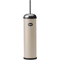 Vipp Vipp11 Toilettenbürste m/Wandhalterung, beige, Stahl - , Vipp11, Beige, für Badezimmer, Metall, Design